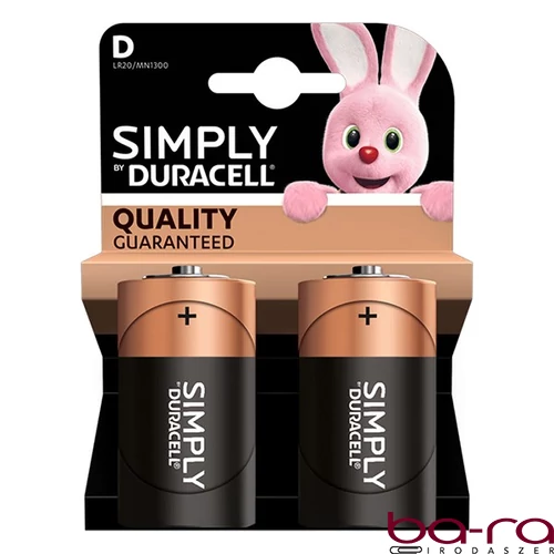 Elem góliát DURACELL Basic MN1300 D 2-es