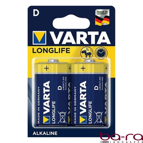 Elem góliát VARTA Longlife D 2-es