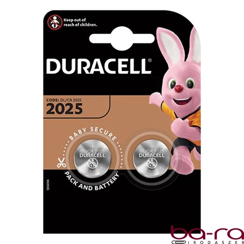 Gombelem DURACELL DL2025/CR2025 2-es