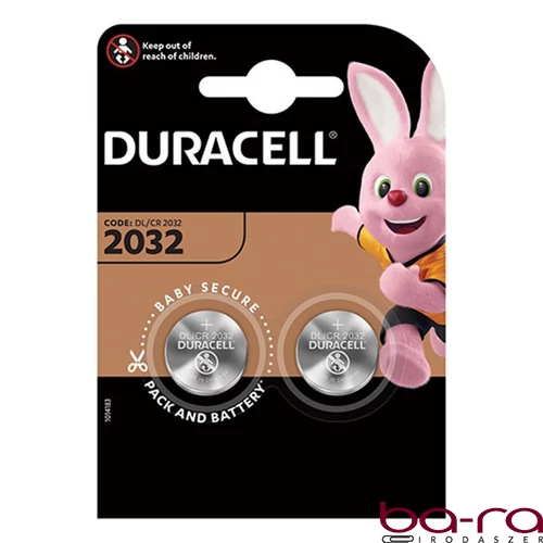 Gombelem DURACELL DL2032 3V 2-es