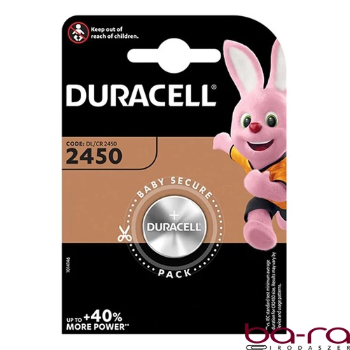 Gombelem DURACELL DL2450 1-es
