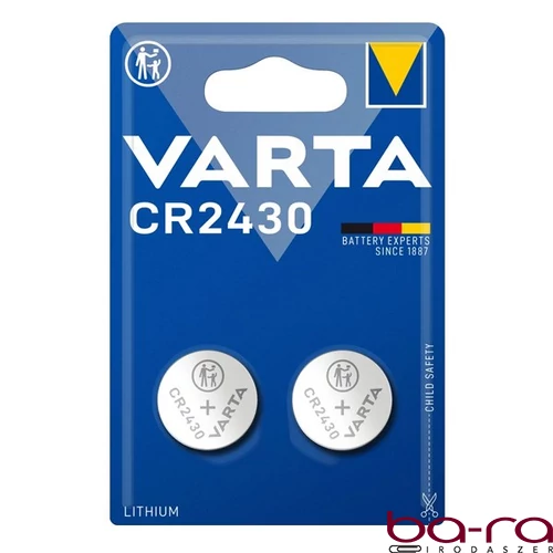 Gombelem VARTA CR2430 2 darabos