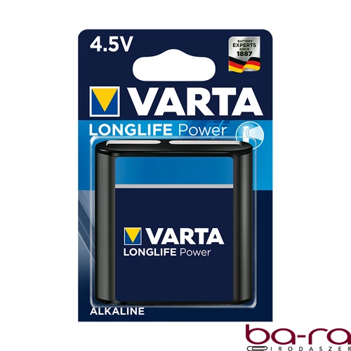 Elem lapos VARTA Longlife Power 4,5V 1-es