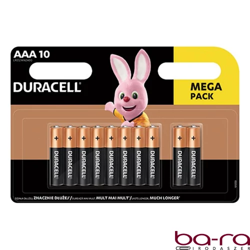 Elem mikro DURACELL Basic AAA 10-es