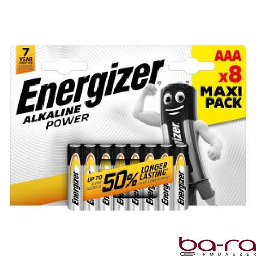 Elem mikro ENERGIZER "AlkalinePower" AAA 8 darabos