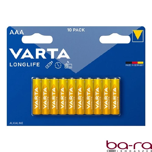 Elem mikro VARTA Longlife AAA 10-es