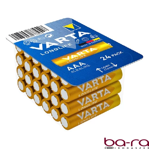 Elem mikro VARTA Longlife AAA 24-es