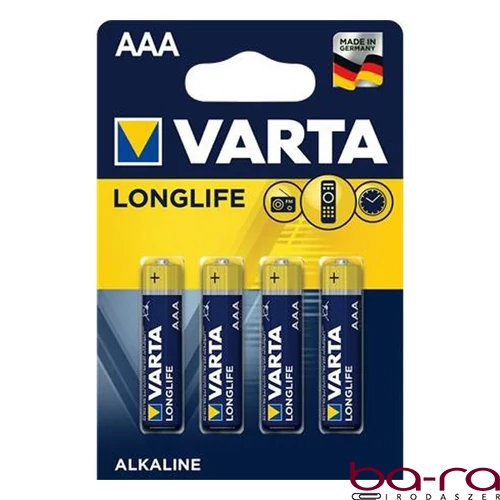Elem mikro VARTA Longlife AAA 4-es