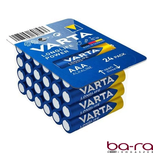 Elem mikro VARTA Longlife Power AAA 24-es