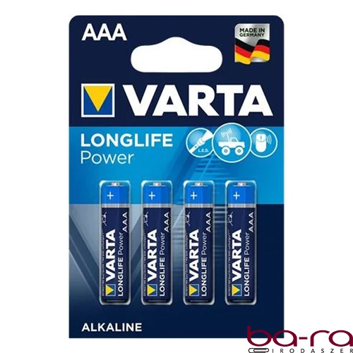 Elem mikro VARTA Longlife Power AAA 4-es