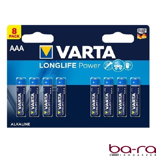 Elem mikro VARTA Longlife Power AAA 8-es