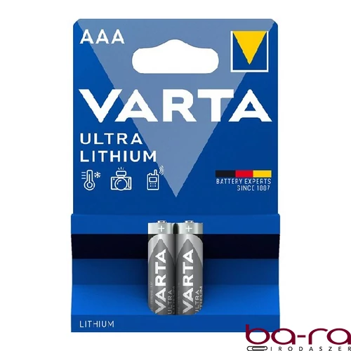 Elem mikro VARTA Ultra Líthium AAA 2-es