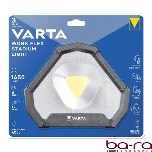 Elemlámpa VARTA Work Flex Stadium Light