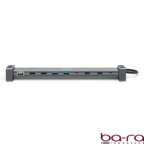 Elosztó HUB HAMA USB 3.1 + USB 3.1/2xHDMI/LAN/USB-C + tápegység