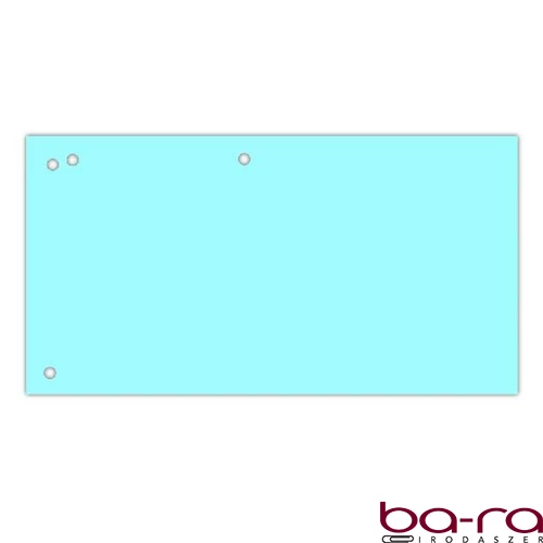 Elválasztócsík DONAU 105x235 mm karton kék 100 darabos