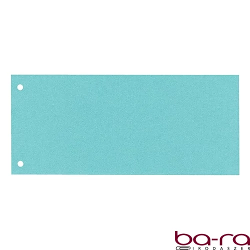 Elválasztócsík ESSELTE 105X240 mm karton kék 100 darabos