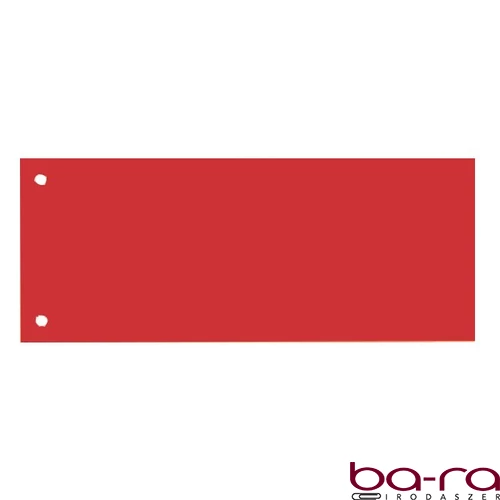 Elválasztócsík KASKAD 105x240mm karton 29 vörös 50 darabos