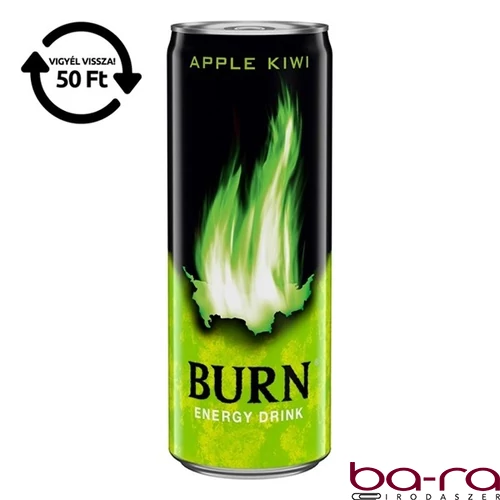 Energiaital BURN Alma-Kiwi 0,25L DRS