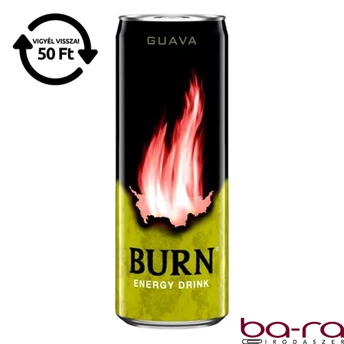 Energiaital BURN Guava 0,25L DRS