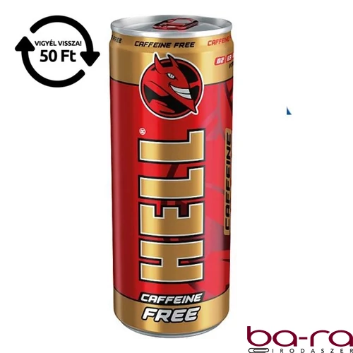 Energiaital HELL Caffeine Free 0,25L DRS