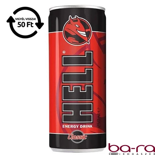 Energiaital HELL Classic 0,25L DRS