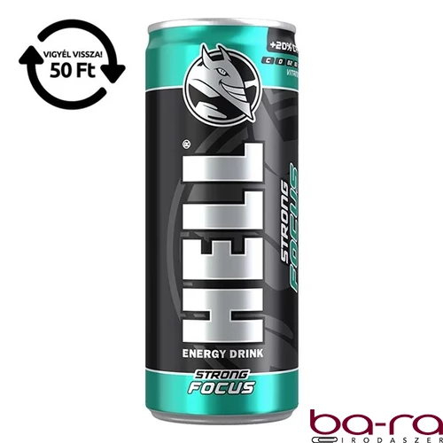 Energiaital HELL Focus 0,25L DRS