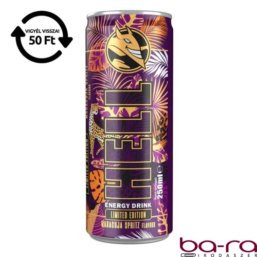 Energiaital HELL Maracuja Spritz 0,25L DRS