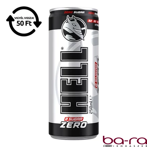 Energiaital HELL Zero 0,25L DRS