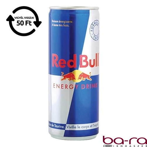 Energiaital RED BULL 0,25L DRS