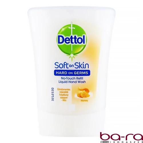 Érintés nélküli antibakteriális készülék utántöltő DETTOL vaníliás mézes 250 ml