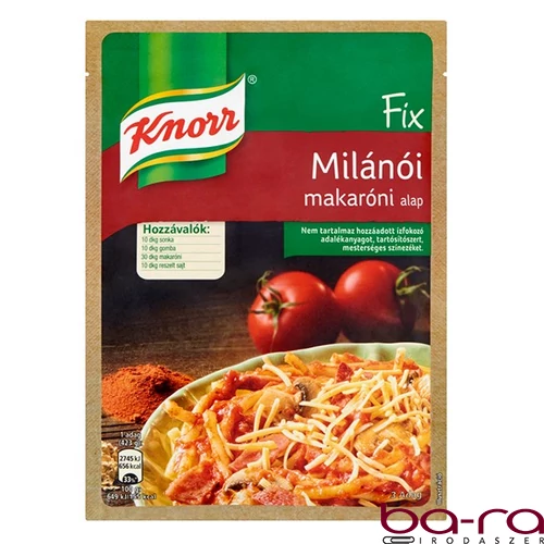 Ételalap KNORR Fix Milánói spagetti 60 g