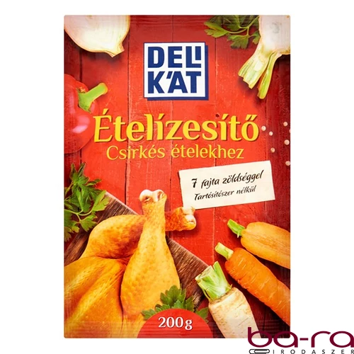 Ételízesítő DELIKÁT jódozott sóval csirkés ételekhez 200 g