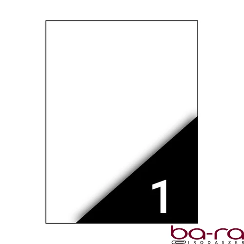 Etikett FORTUNA 210x297mm univerzális 100 címke/doboz 100 ív/doboz