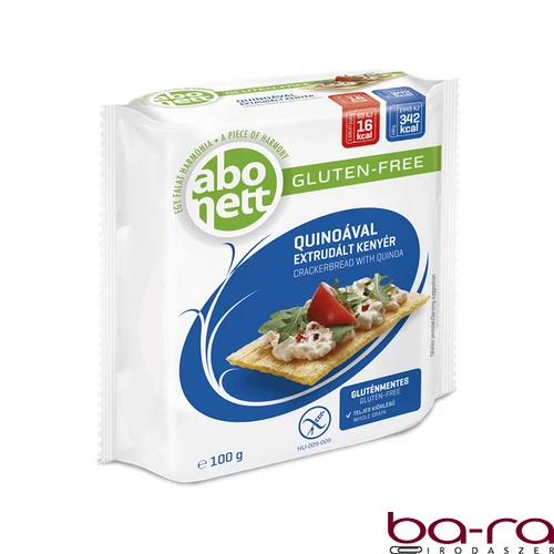 Extrudált kenyér ABONETT gluténmentes quinoával 100 g