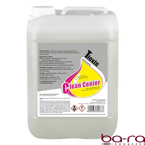 Ezüst tisztítószer CLEAN CENTER Tioxin 5L