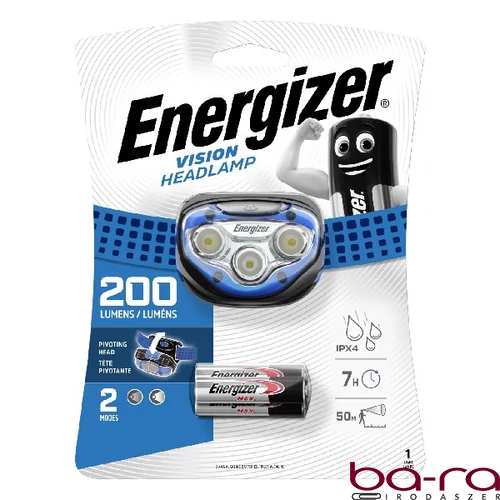 Fejlámpa ENERGIZER LED "HeadlightVision" 2LED + 3xAAA