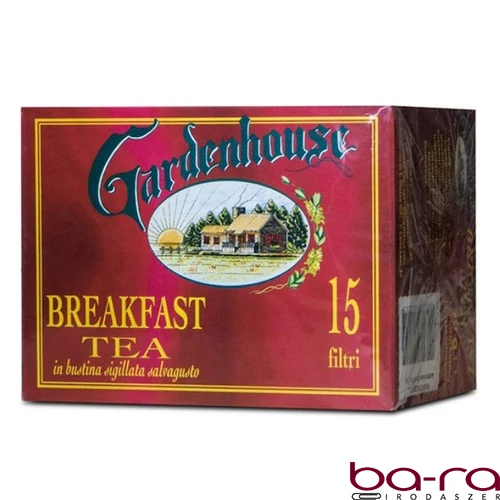 Fekete tea GARDENHOUSE Breakfast 15x2 g