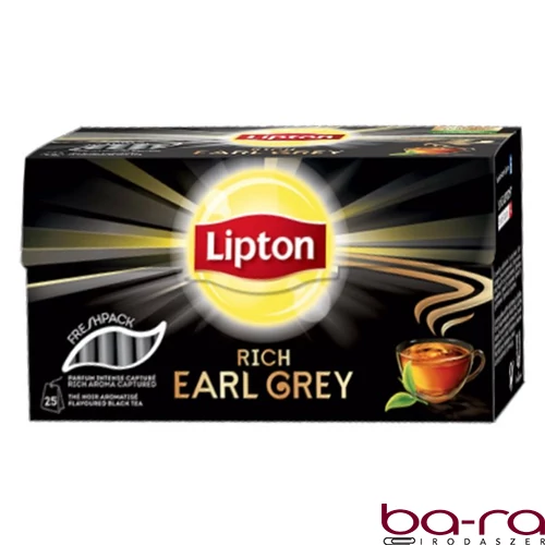 Fekete tea LIPTON Earl Grey  50x1,5 g