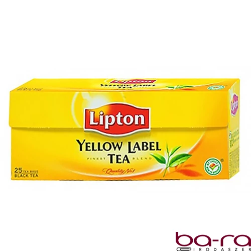Fekete tea LIPTON Yellow Label 25x2 g