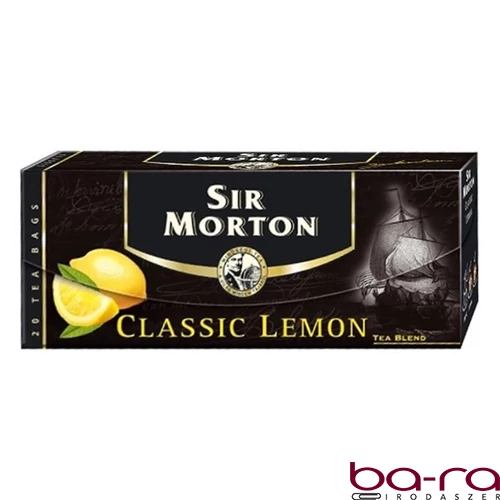 Fekete tea SIR MORTON Classic Lemon 20 filter/doboz