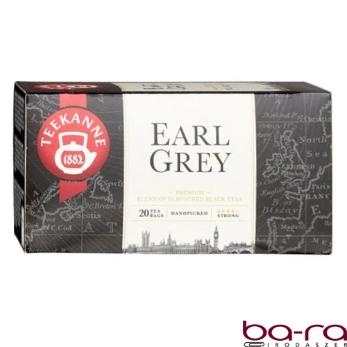 Fekete tea TEEKANNE Earl Grey 20 filter/doboz