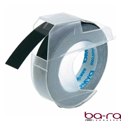 Feliratozó szalag DYMO 3D kézi betűnyomógéphez 9mm x 3m fekete