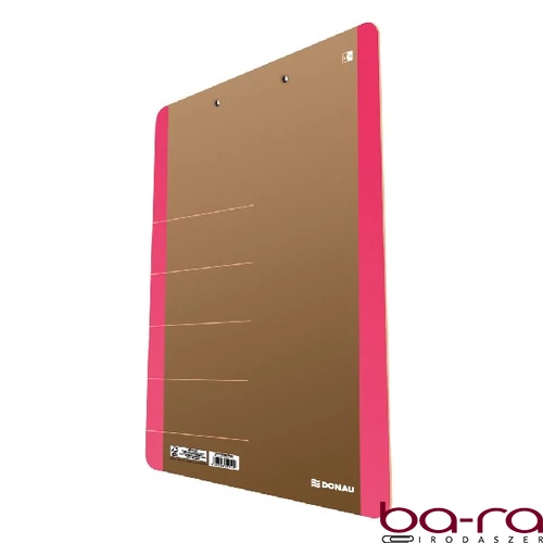 Felírótábla DONAU Life A/4 karton neon rózsaszín-barna