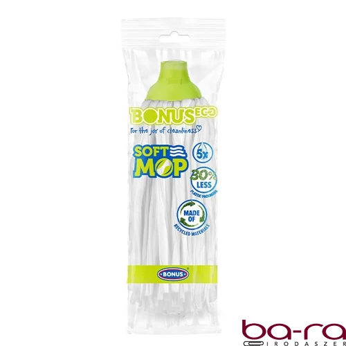 Felmosó pótfej BONUS SoftMop csavaros