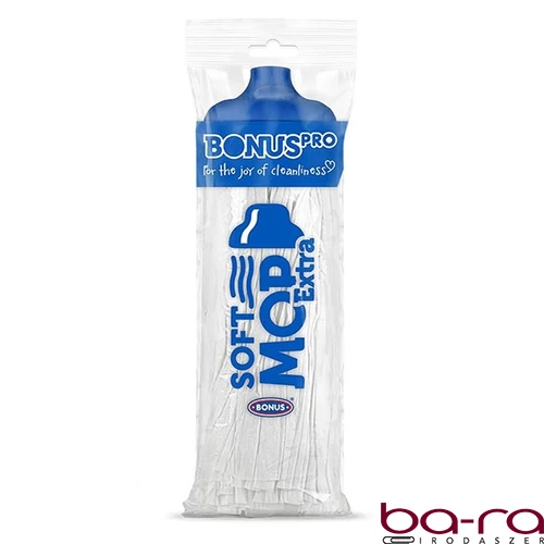 Felmosó pótfej BONUS SoftMop extra HoReCa HACCP 160 g kék