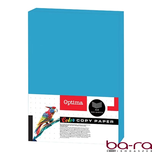Fénymásolópapír színes OPTIMA A/4 80 g türkiz 500 ív/csomag