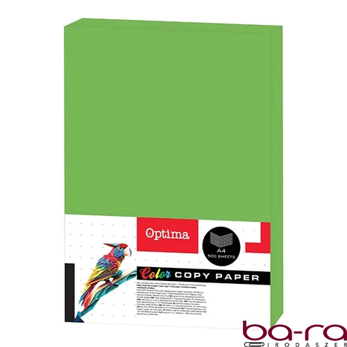 Fénymásolópapír színes OPTIMA A/4 80 g zöld 500 ív/csomag