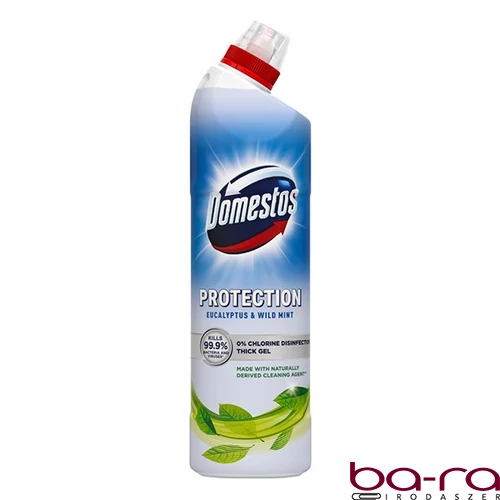 Fertőtlenítő DOMESTOS Protection 0% klór Eucalyptus & Wild Mint 700ml