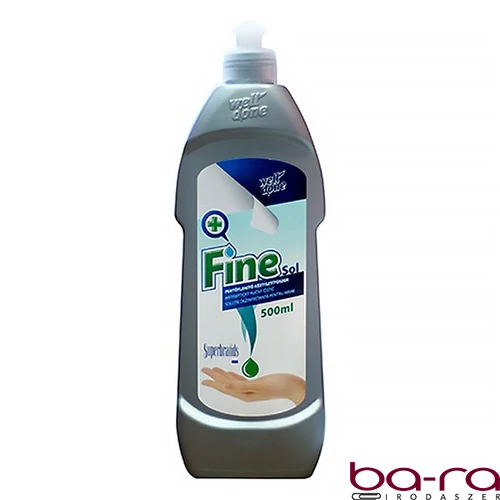 Fertőtlenítő kéztisztítószer WELL DONE Fine antibakteriális 500 ml