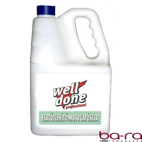 Fertőtlenítő mosogatószer WELL DONE antibakteriális 5L